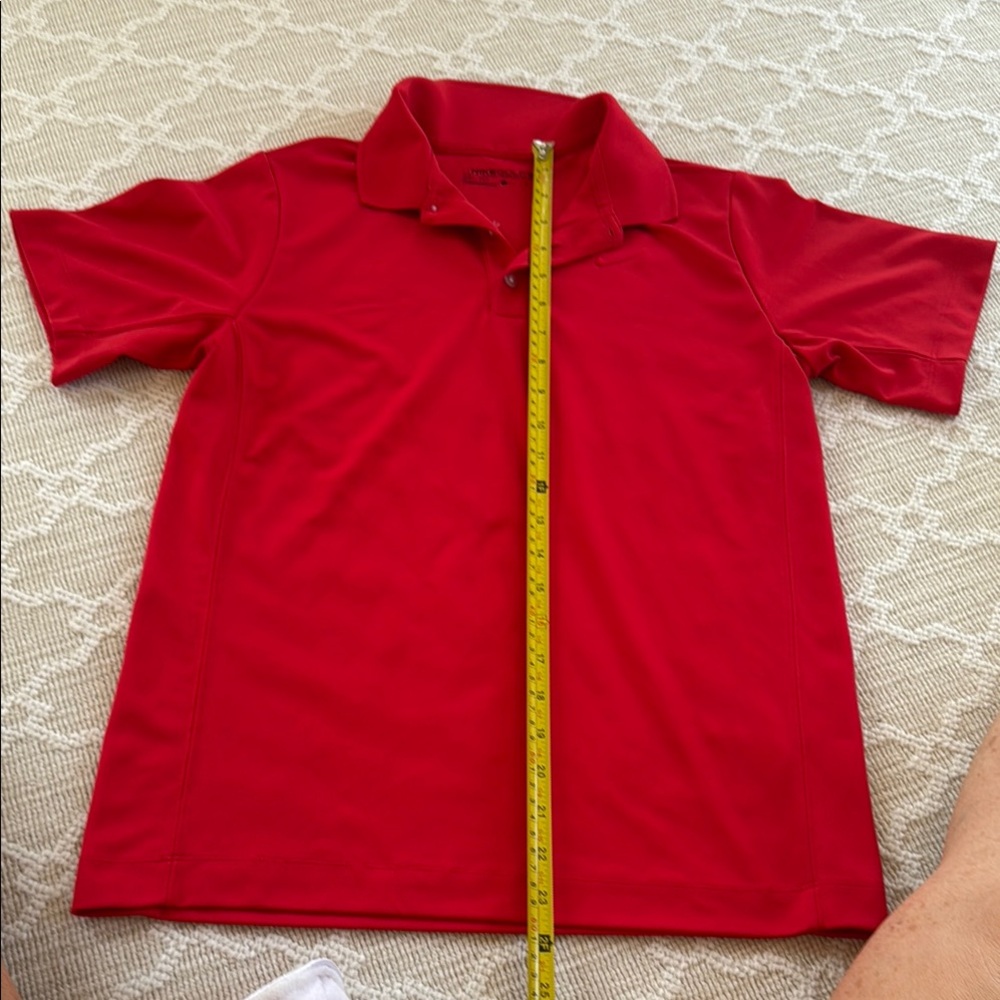 Nike Kids Bright Red Polo Shirt